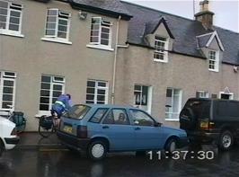 Ullapool youth hostel, on a rather wet morning